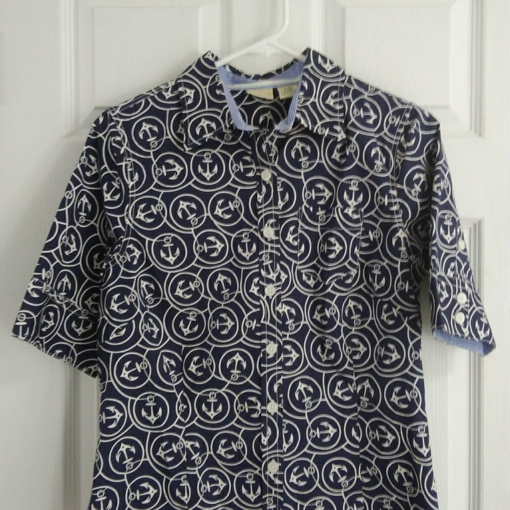 L.L. Bean anchor⚓ top size S-REG